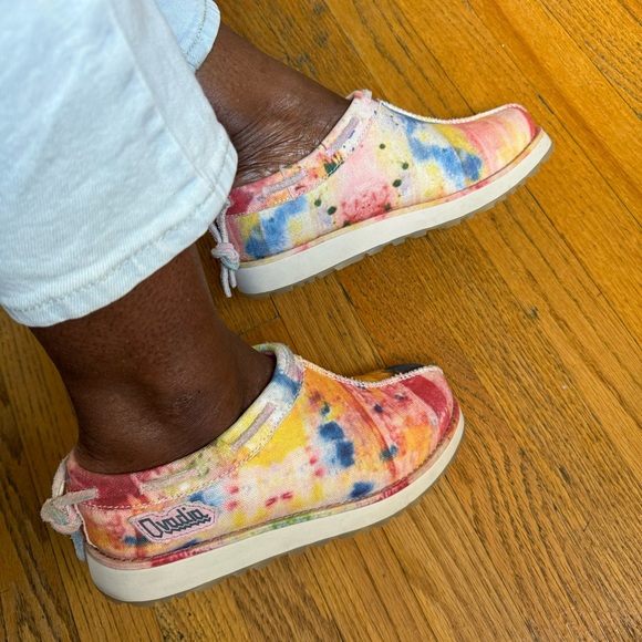 UGG X Ovadia Tasman Tie Dye Sz 5 - Picture 9 of 10